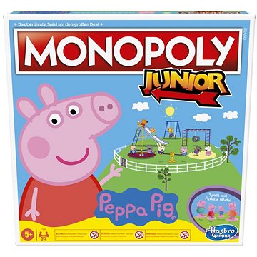 Monopoly Junior Prasátko Peppa CZ SK