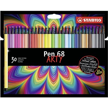 E-shop STABILO Pen 68 ARTY Filzstife - 30 Farben