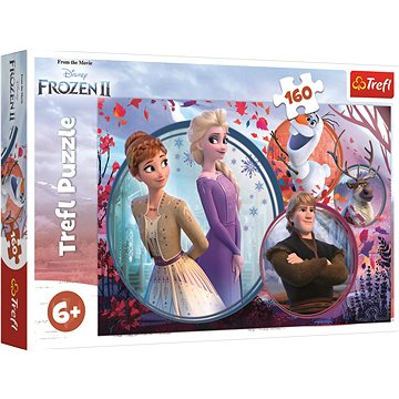 E-shop Trefl Puzzle - Frozen II - 160 Teile