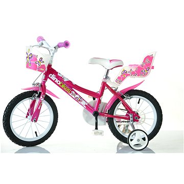 Dino Bikes Dětské kolo růžové