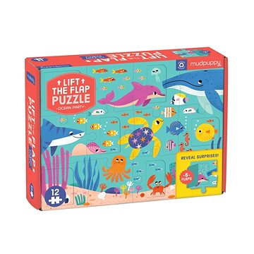 Puzzle - Lift-the-flap - Oceán (12 ks)