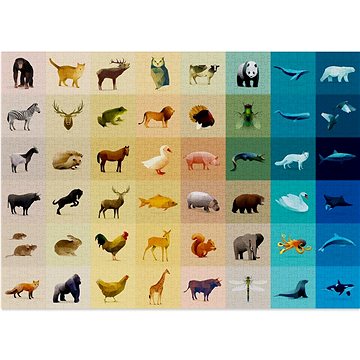 Puzzle Fauna 1000 dílků