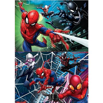 Puzzle Spiderman 2x100 dílků