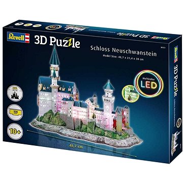 3D Puzzle Revell 00151 - Schloss Neuschwanstein (LED Edition)