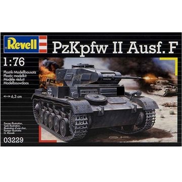 Plastic ModelKit tank 03229 - PzKpfw II Ausf.F
