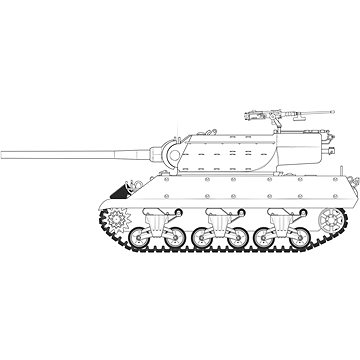 Classic Kit tank A1366 - M36/M36B2 