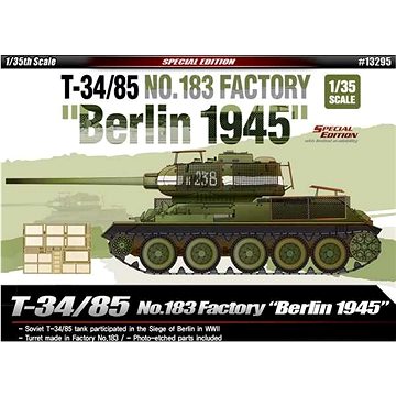 Model Kit tank 13295 - T-34/85 No.183 Factory 