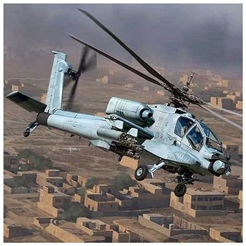Model Kit vrtulník 12129 - AH-64A ANG 