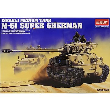 Model Kit tank 13254 - IDF M-51 SUPER SHERMAN