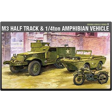 Model Kit military 13408 - M3 U.S HALF TRACK