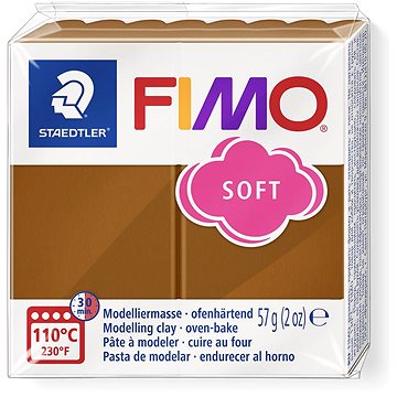 FIMO soft 8020 56g hnědá