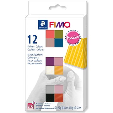 E-shop FIMO soft Set mit 12 Farben 25 g FASHION