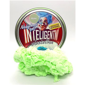Inteligentní plastelína - Nadýchaná vata zelená