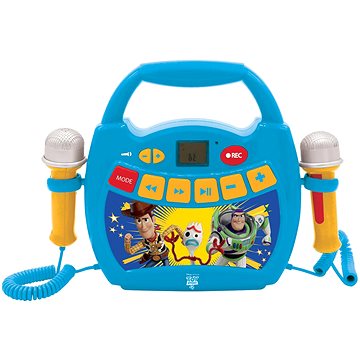 E-shop Lexibook Toy Story tragbarer digitaler Musikspieler mit 2 Mikrofonen