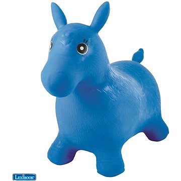 Lexibook Nafukovací skákací modrý kůň