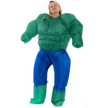Nafukovací kostým pro dospělé The Hulk