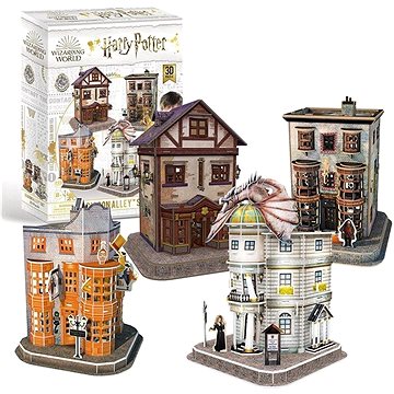 Cubicfun 3D puzzle Harry Potter: Příčná ulice 273 dílků