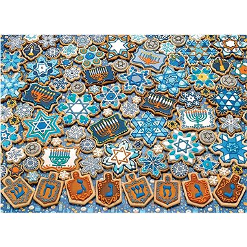 Cobble Hill Puzzle Chanukové sušenky 1000 dílků