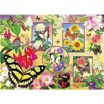 Cobble Hill Puzzle Kouzelní motýli 500 dílků