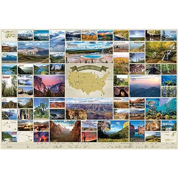 Cobble Hill Puzzle Národní parky USA 2000 dílků