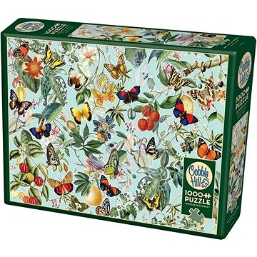 Cobble Hill Puzzle Ovoce a motýli 1000 dílků
