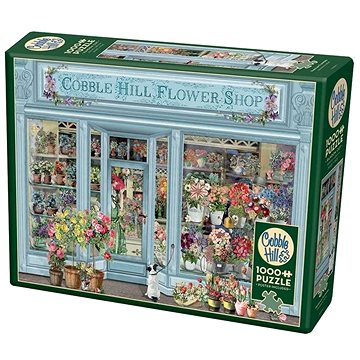 Cobble Hill Puzzle Pařížské květinářství 1000 dílků