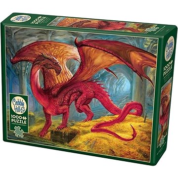 Cobble Hill Puzzle Poklad Rudého draka 1000 dílků