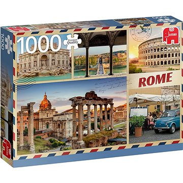 Jumbo Puzzle Pozdravy z Říma 1000 dílků
