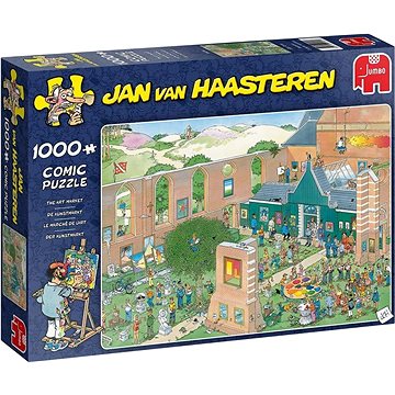 Jumbo Puzzle Trh s uměním 1000 dílků