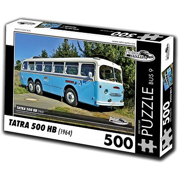 Retro-auta Puzzle Bus č. 9 Tatra 500 HB (1964) 500 dílků
