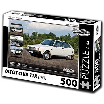 Retro-auta Puzzle č. 64 Oltcit Club 11R (1988) 500 dílků