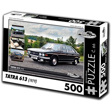 Retro-auta Puzzle č. 66 Tatra 613 (1979) 500 dílků
