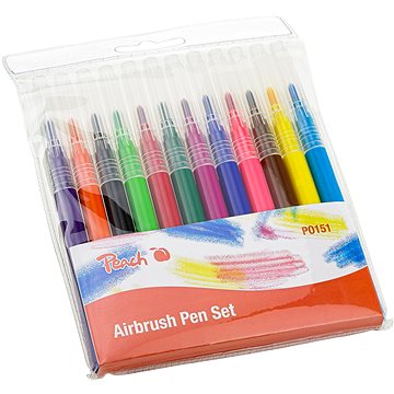 E-shop Peach Nachfüllset für Airbrush Pen Set für Kinder - 12-tlg