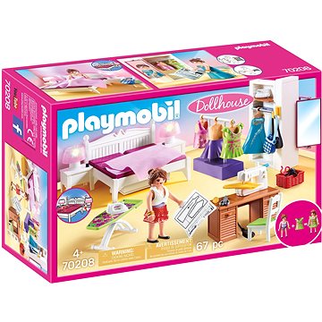 E-shop Playmobil 70208 Schlafzimmer mit Nähecke