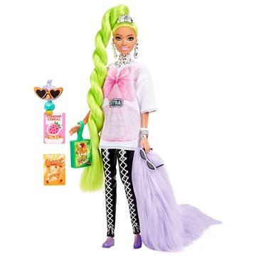 Barbie Extra - Neonově Zelené Vlasy