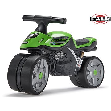 Falk Odrážedlo Baby Moto Team Bud Racing zelené