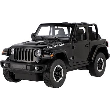 E-shop Teddies Ferngesteuertes Auto Jeep Wrangler Rubicon - schwarz - 2,4 GHz