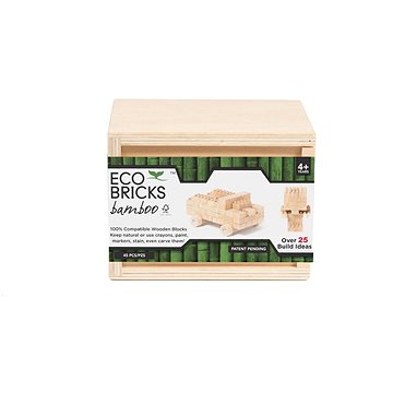 Once Kids Eco-Bricks Bambus 45 dílů