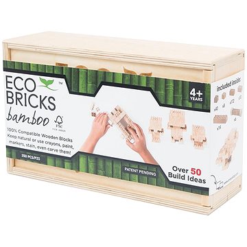 Once Kids Eco-Bricks Bambus 250 dílů