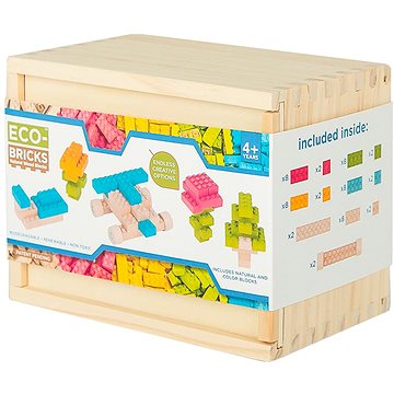 Once Kids Eco-Bricks Color 54 dílů
