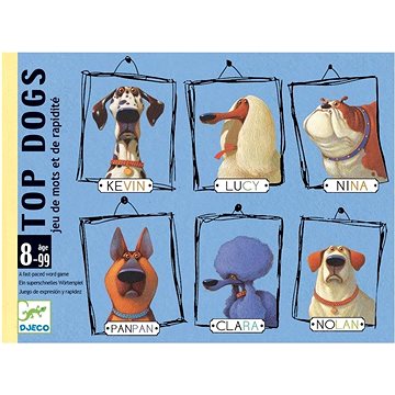 E-shop Djeco Hunde - Kartenspiel