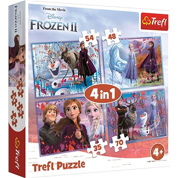 E-shop Puzzle 4in1 Die Eiskönigin II