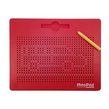 Magnetická tabulka Magpad - Červená - BIG 714 kuliček