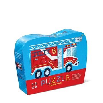 Mini puzzle - Hasičský vůz (12 ks)