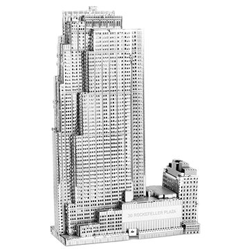 Metal Earth 3D puzzle 30 Rockefeller Plaza (GE Building)