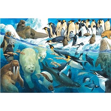 Schmidt Puzzle Zvířata za polárním kruhem 100 dílků