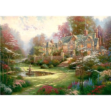 Schmidt Puzzle Zahrady ve Spring Gate 2000 dílků