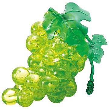 HCM Kinzel 3D Crystal puzzle Hroznové víno zelené 46 dílků