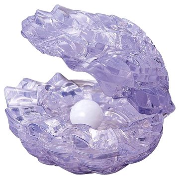 HCM Kinzel 3D Crystal puzzle Mušle s perlou 48 dílků