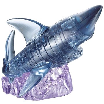 HCM Kinzel 3D Crystal puzzle Žralok 37 dílků